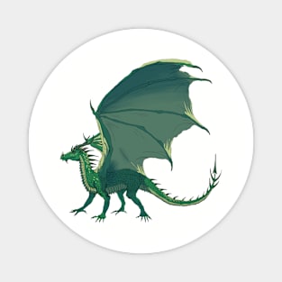 Green Dragon Magnet